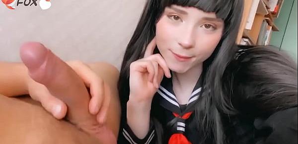  Japanese Student Deep Sucking Dick and had Cowgirl Sex